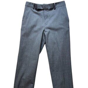 Calvin Klein Youth Boys Dress Pants Flat Front Stretch Size 18 Gray Casual